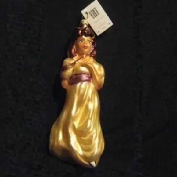 CHRISTOPHER RADKO - PINKIE ORNAMENT - NEW IN BOX - FROM THE HUNTINGTON LIBRARY - Picture 1 of 1